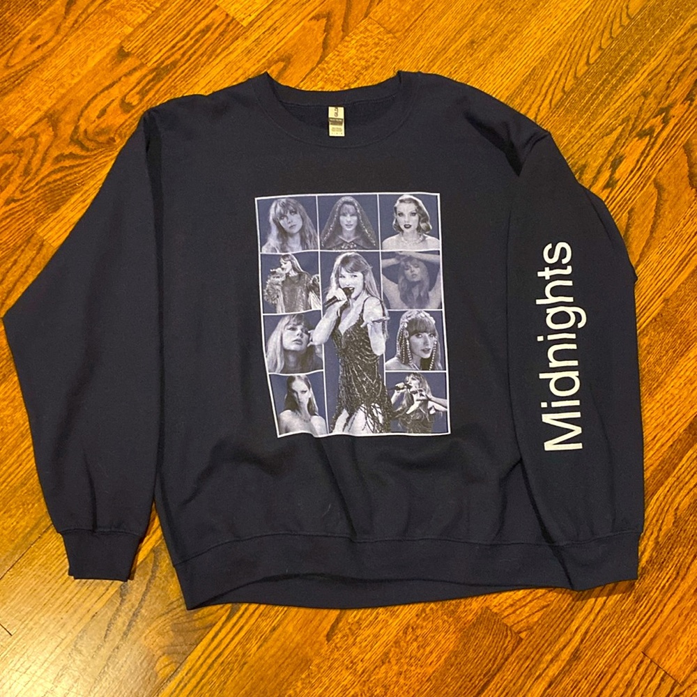 Taylor Swift Midnights Eras Crewneck Sweatshirt